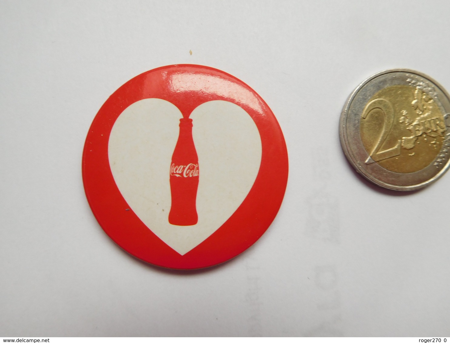 Badge ( No Pin's ) , Coca Cola - Coca-Cola