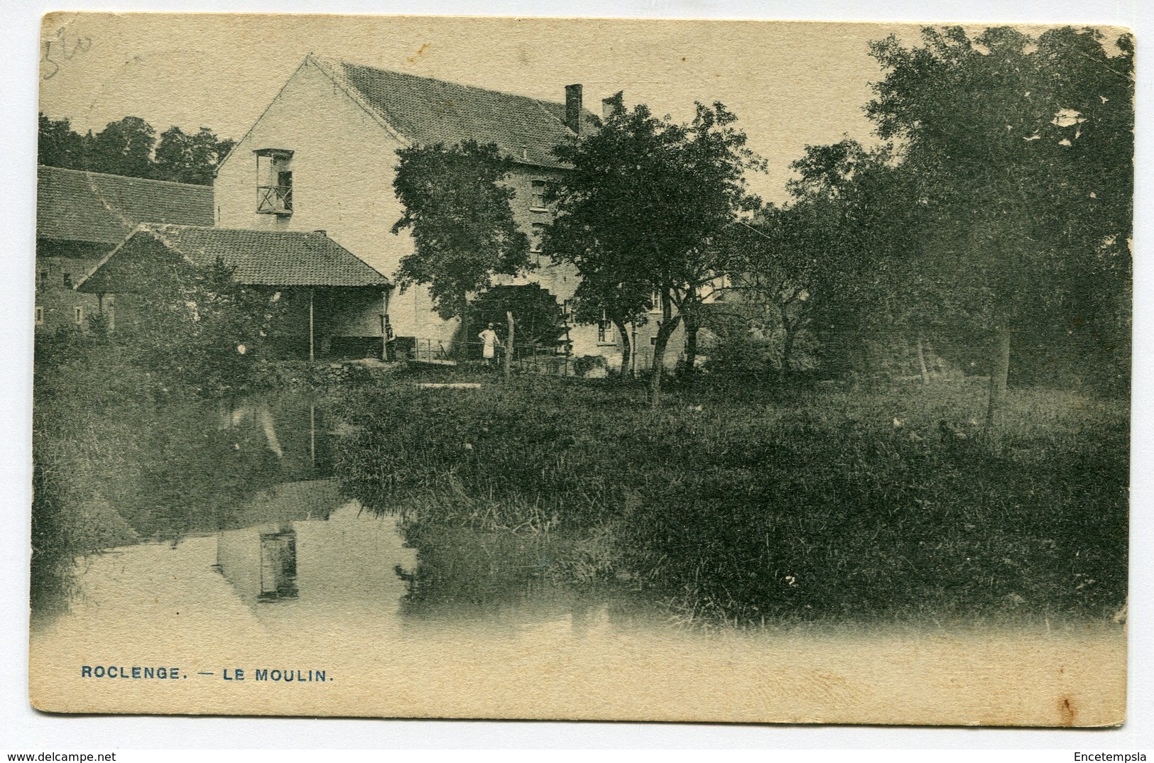 CPA - Carte Postale - Belgique - Roclenge - Le Moulin - 1909 (B9366) - Bassenge