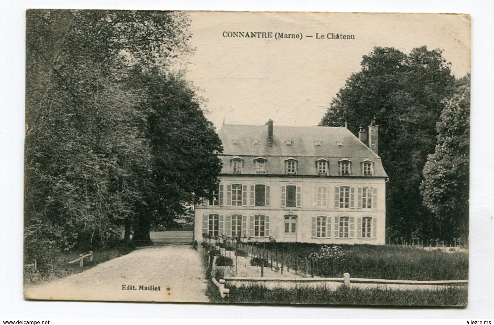 CPA  51 : CONNANTRE    Château   VOIR  DESCRIPTIF   §§§ - Altri & Non Classificati