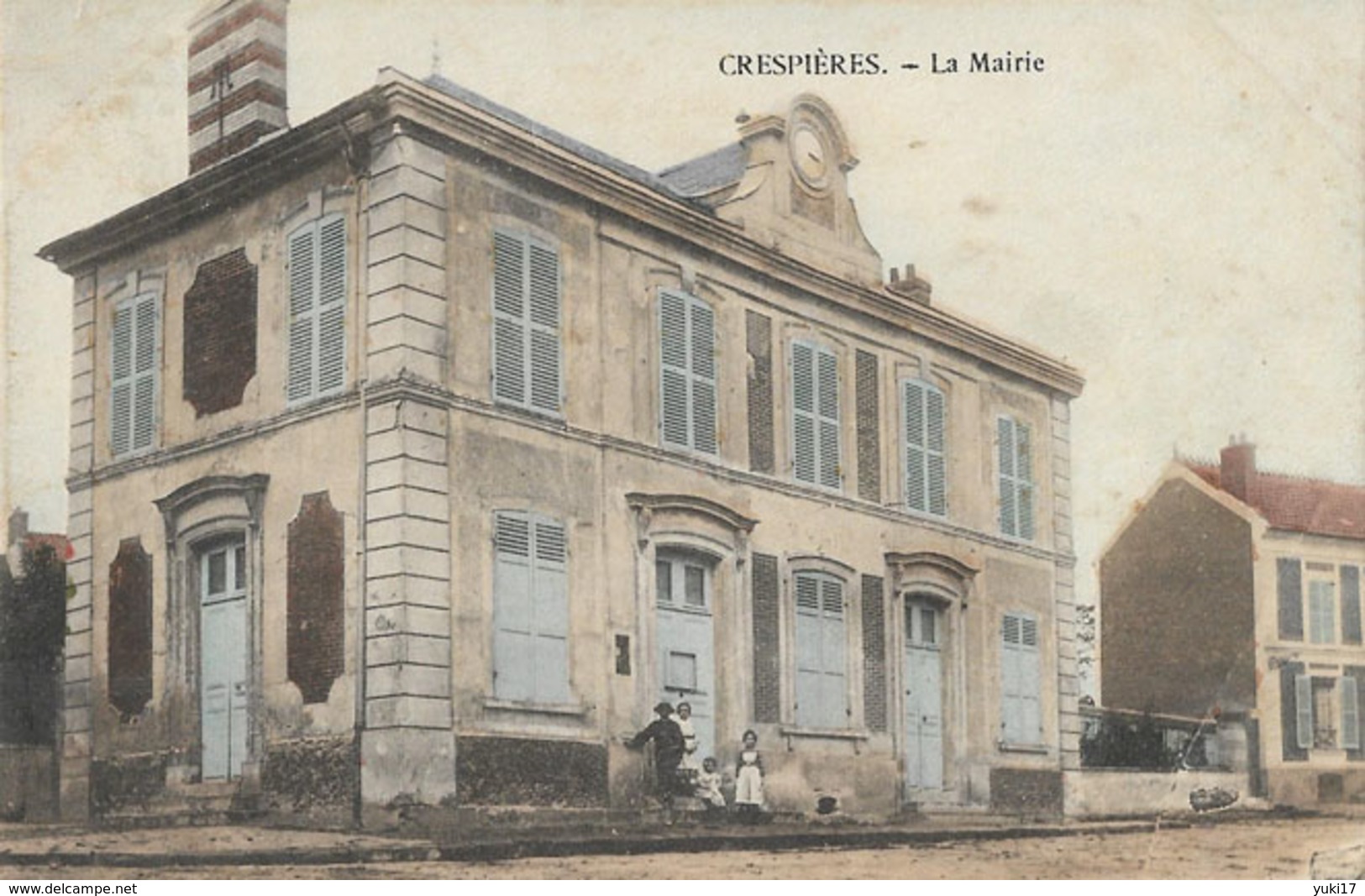 78 CRESPIERES LA MAIRIE - Autres & Non Classés