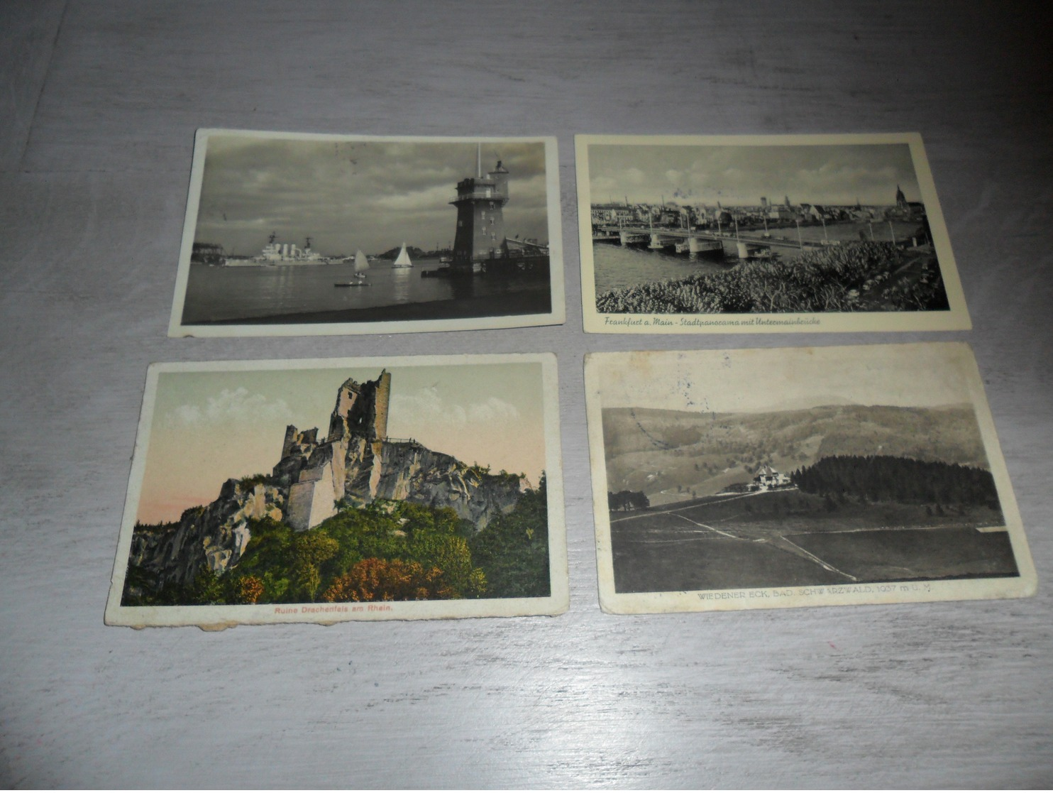 Beau lot de 60 cartes postales d' Allemagne Deutschland     Mooi lot van 60 postkaarten van Duitsland - 60 scans