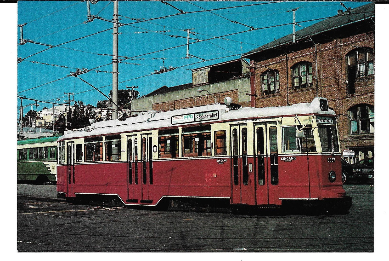 Cpsm Historic Trolleys Of San Francisco / Tram 3557 Operated In Hamburg From 1952 To 1978. - San Francisco