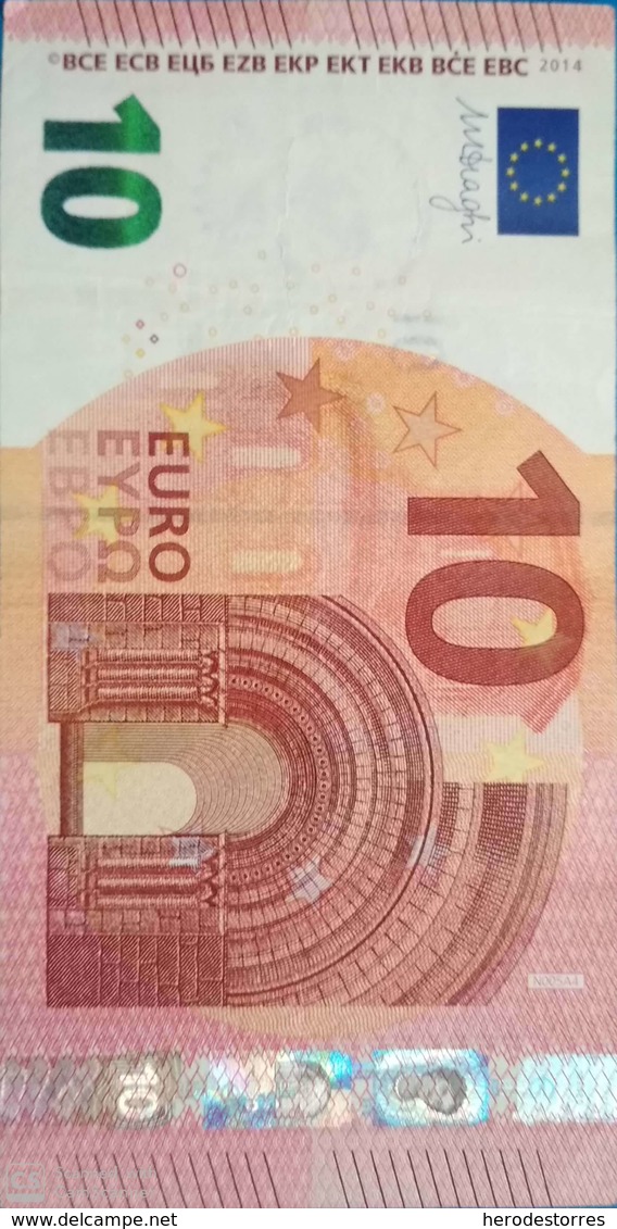 EURO AUSTRIA(NA) 10 N005A DRAGHI - 10 Euro