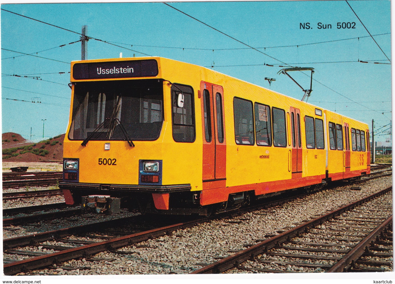 NS. Sun 5002 - Sneltram, IJsselstein, Utrecht - ( N.V. Nederlandse Spoorwegen) - Tranvía