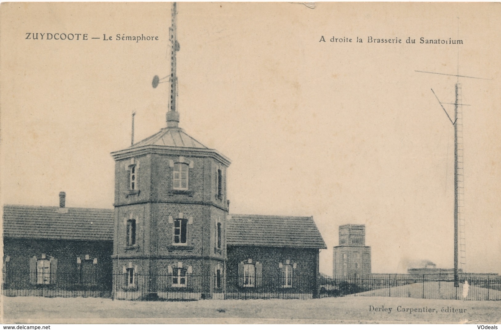 CPA - France - (59) Nord - Zuidcoote - Le Sémaphore - Dunkerque