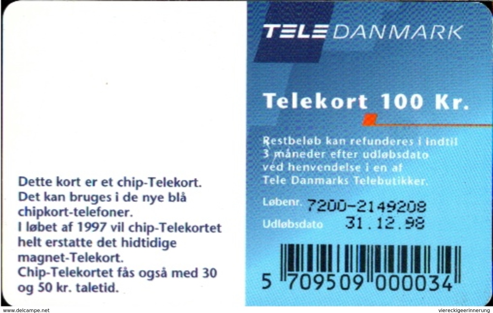 ! Telefonkarte, Telekort 100 Kronen, Phonecard, 1998 Dänemark, Danmark, Denmark, Raumfahrt, Space - Dänemark