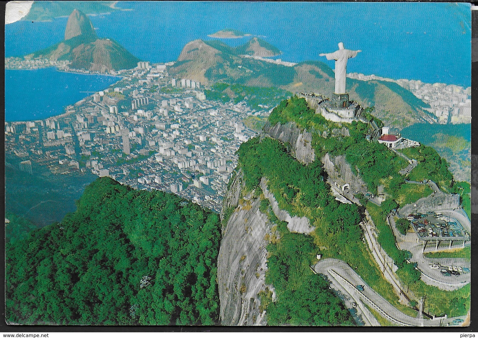 BRASILE - AFFRANCATURA MECCANICA ROSSA  10 11. 1969 SU CARTOLINA RIO DE JANEIRO - Franking Labels