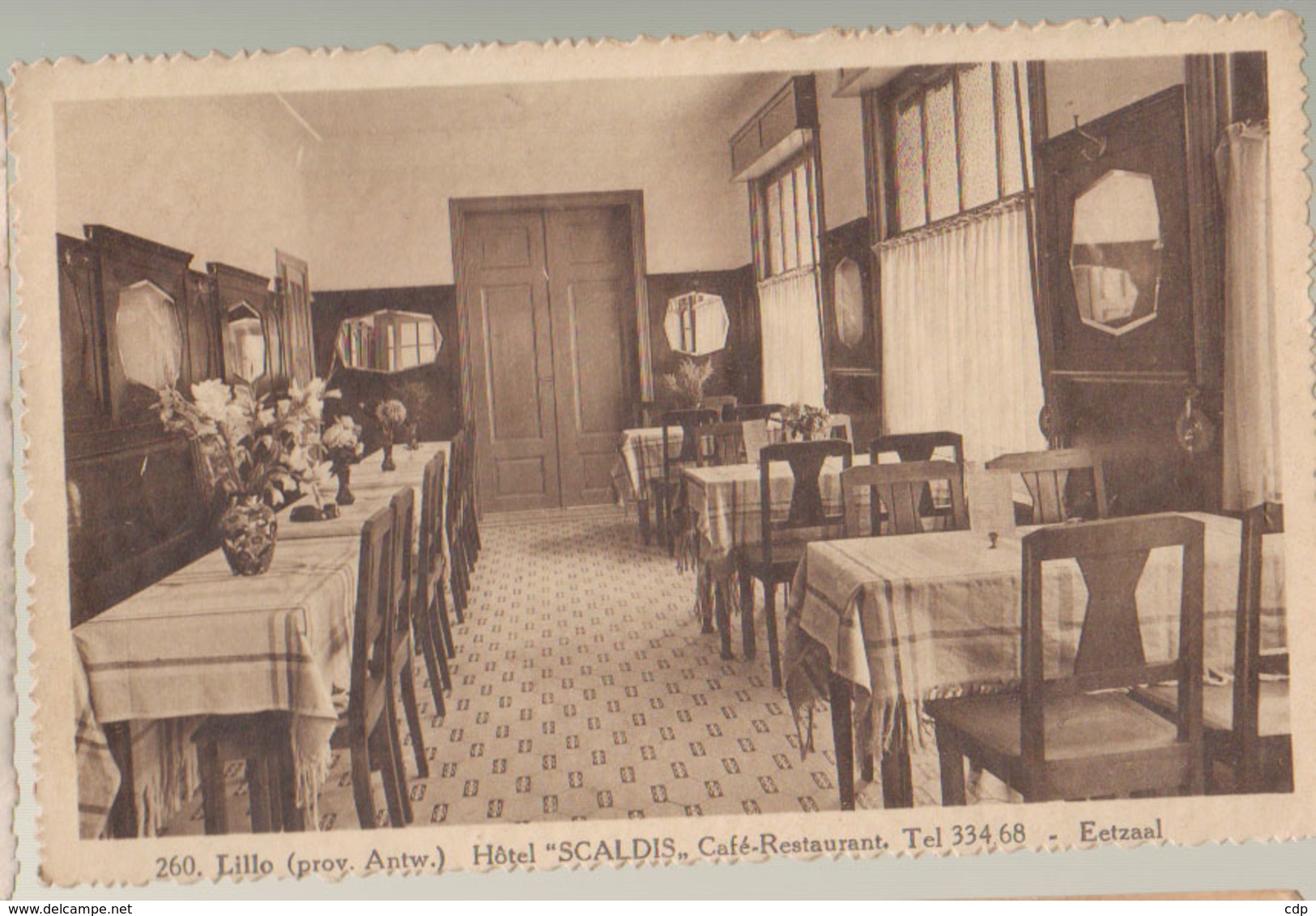 Cpa Lille  Hotel Café  1940 - Lille