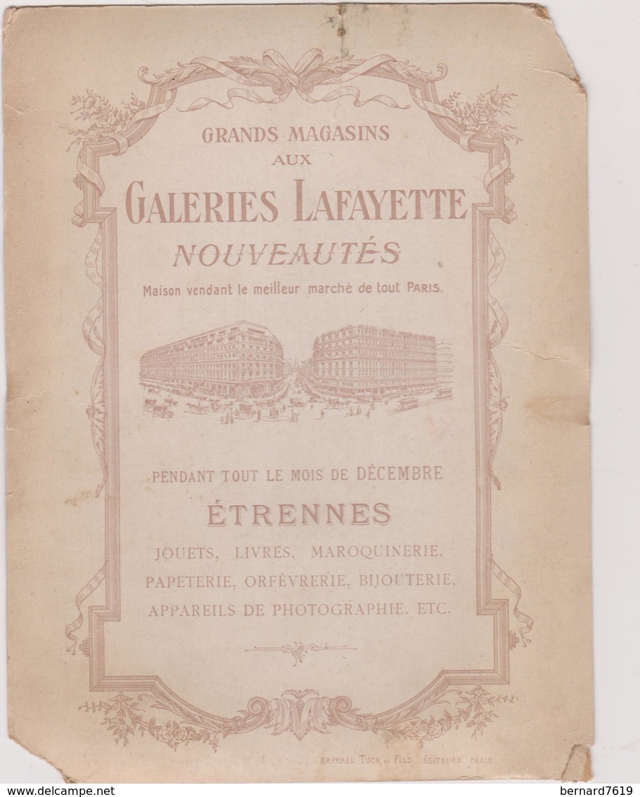 Image La Decouverte Du Pole Nord Le 06 Avril 1909  Commander R.e.  Peary  Grands Magasins Aux Galeries Lafayette Paris - Other & Unclassified