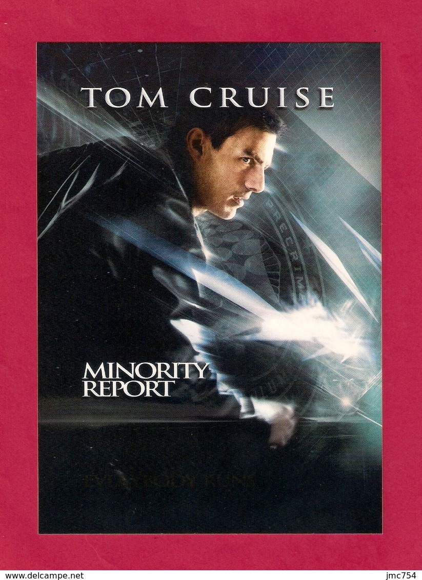 Cart'Com.    Cinéma.   Film "Minority Report" De Steven Spielberg Avec Tom Cruise. - Autres & Non Classés