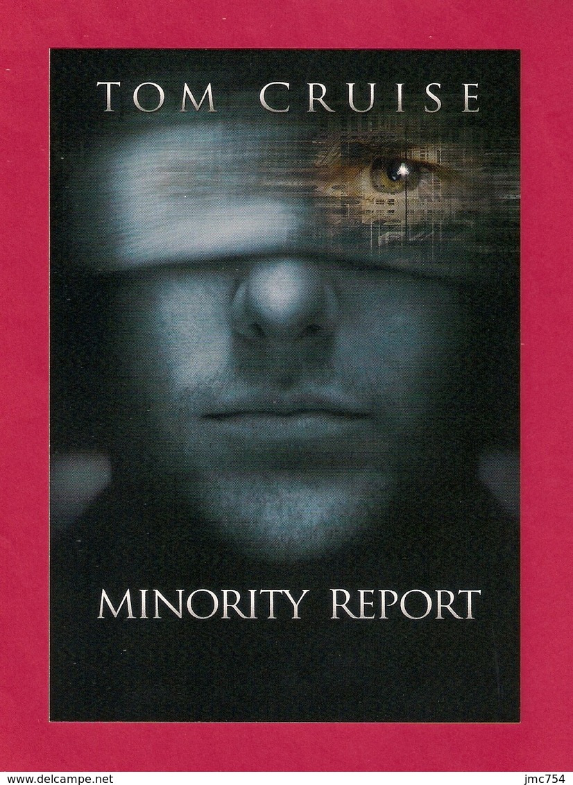 Cart'Com.  Cinéma.   Film "Minority Report" De Steven Spielberg Avec Tom Cruise. - Autres & Non Classés