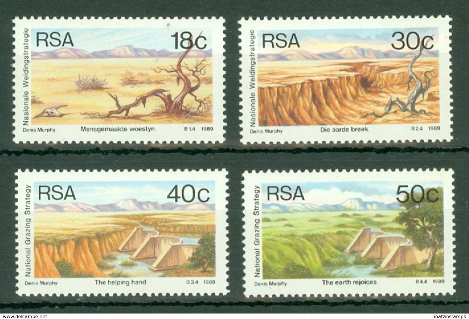 South Africa: 1989   National Grazing Strategy  MNH - Unused Stamps