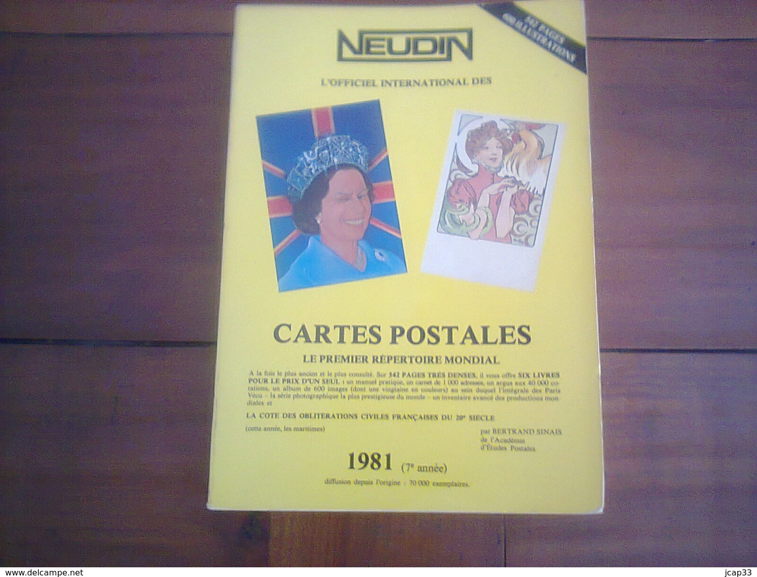 CATALOGUE NEUDIN 1981  - - Livres & Catalogues