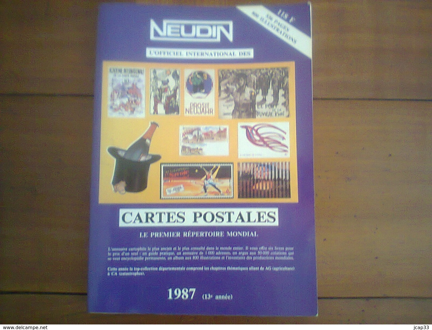 CATALOGUE NEUDIN 1987  - - Livres & Catalogues