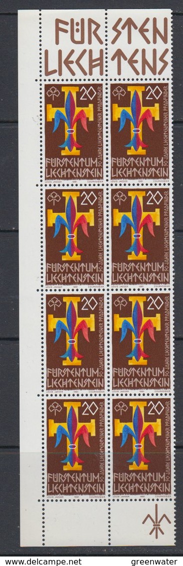 Liechtenstein 1981 50Y Scouting 1v 8x ** Mnh (43513) - Ongebruikt