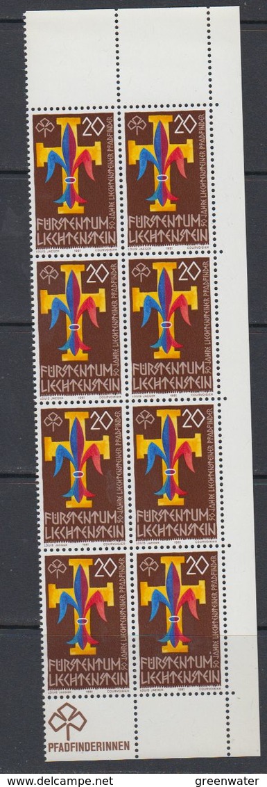 Liechtenstein 1981 50Y Scouting 1v 8x ** Mnh (43513A) - Ongebruikt