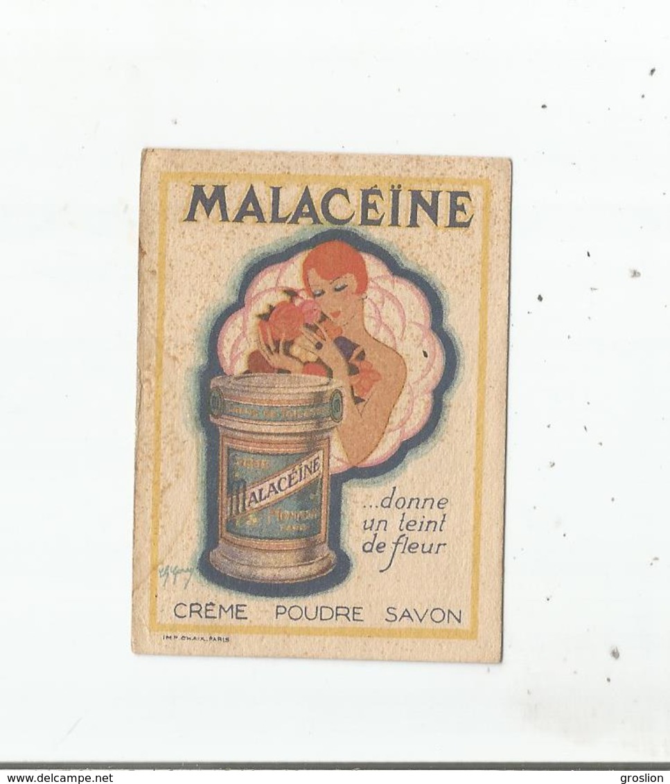 MALACEINE CARTE PARFUMEE ANCIENNE - Anciennes (jusque 1960)