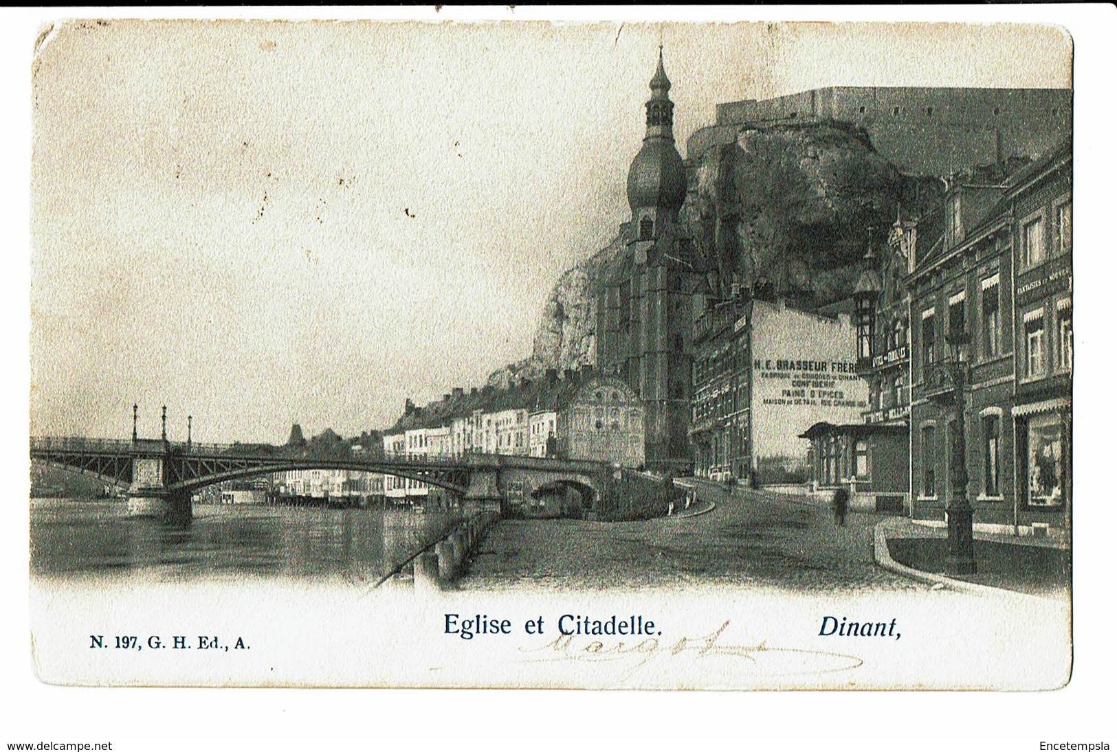 CPA - Carte Postale-Belgique Dinant- Eglise Et Citadelle-1904 VM4610 - Dinant