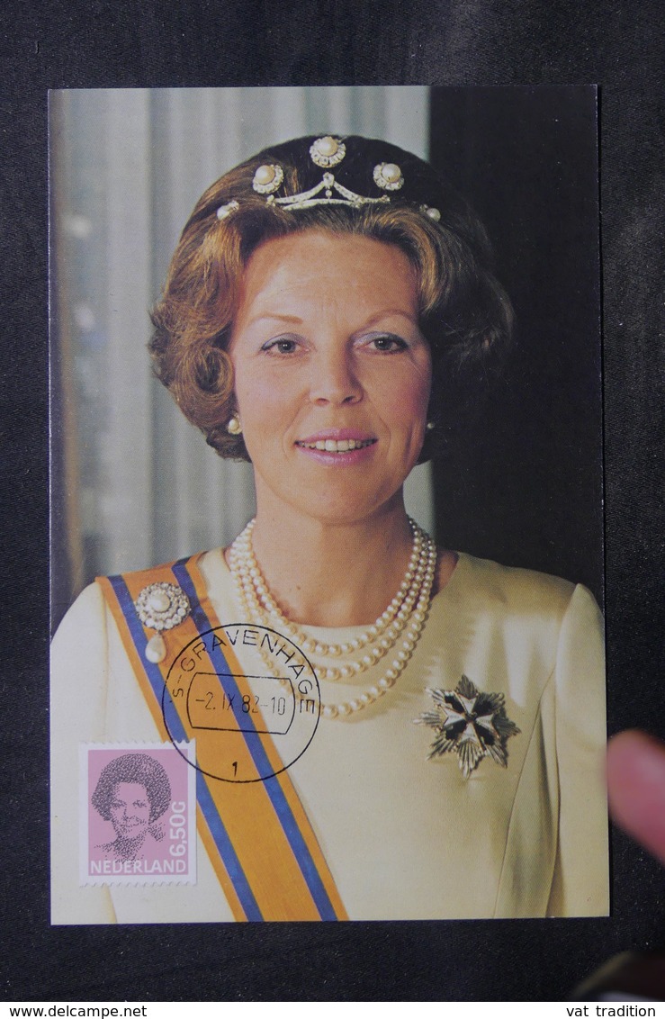 PAYS BAS - Carte Maximum 1982 - Reine Beatrix - L 34765 - Cartoline Maximum