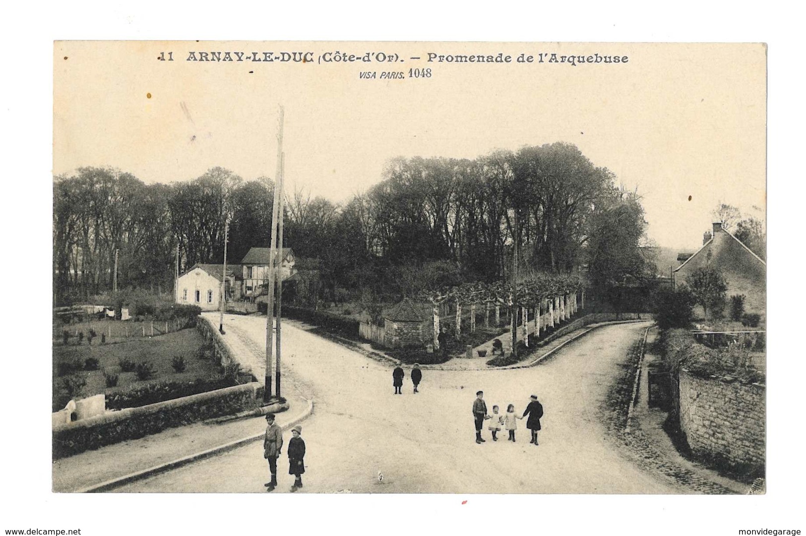 Arnay Le Duc - Promenade De L'Arquebuse - Animée - 157 - Arnay Le Duc