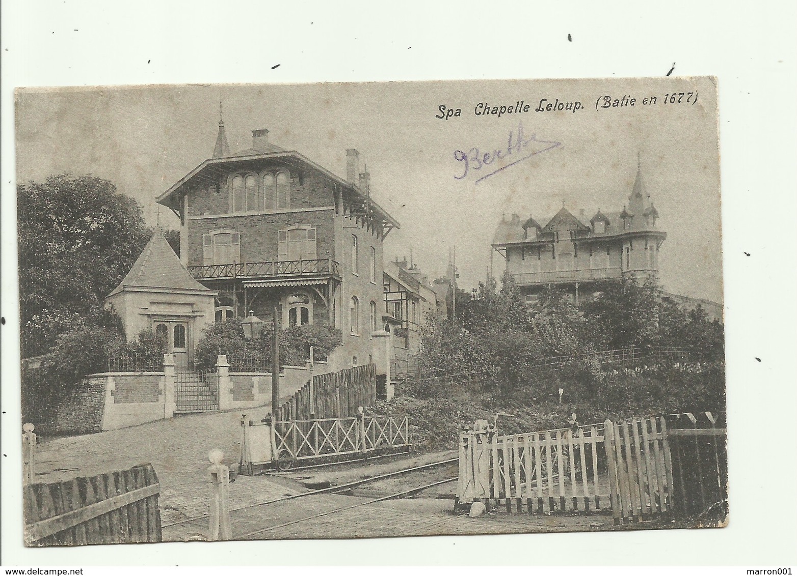 Spa - Chapelle Leloup - Verzonden  1906 - Spa