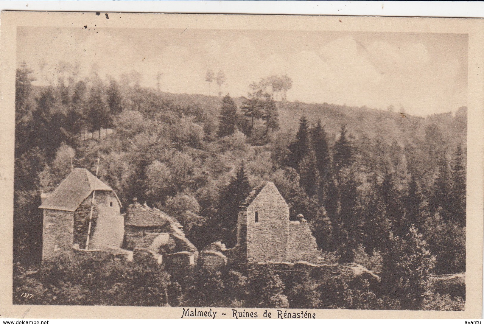 MALMEDY  /  RUINES DE RENASTENE - Malmedy