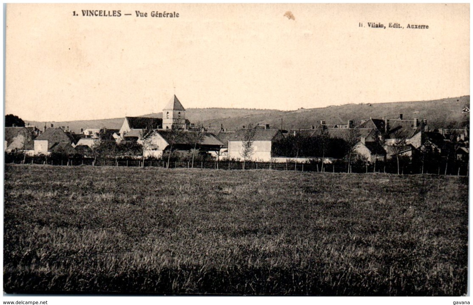 89 VINCELLES - Vue Générale - Autres & Non Classés