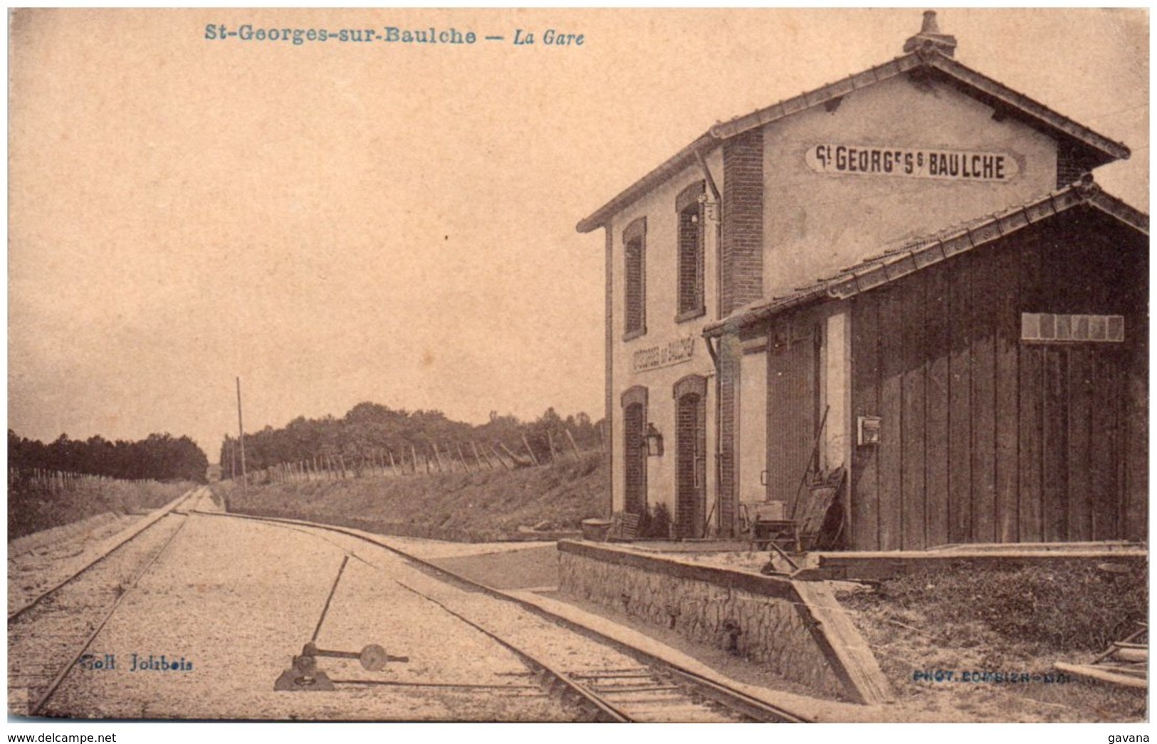 89 SAINT-GEORGES-sur-BAULCHE - La Gare - Sonstige & Ohne Zuordnung