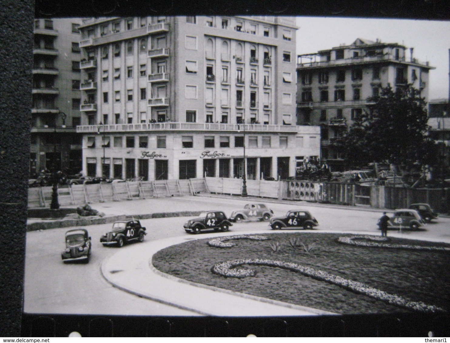 RARITA' RARA RARE AUTORIMESSA FOCE GENOVA 12 PROVINI IN STRISCIA AUTO EPOCA GARA CORSA CIRCUITO PROVA - Automobili