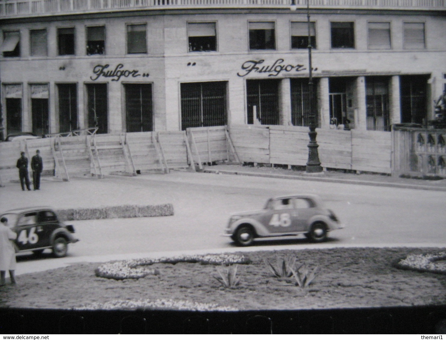 RARITA' RARA RARE AUTORIMESSA FOCE GENOVA 12 PROVINI IN STRISCIA AUTO EPOCA GARA CORSA CIRCUITO PROVA