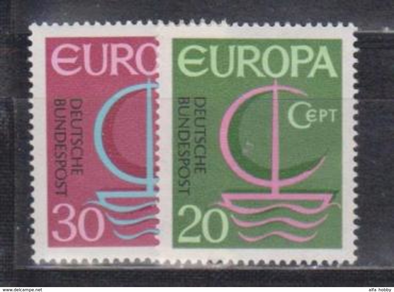 Germany, 1966, Europa CEPT, 2 Stamps - 1966