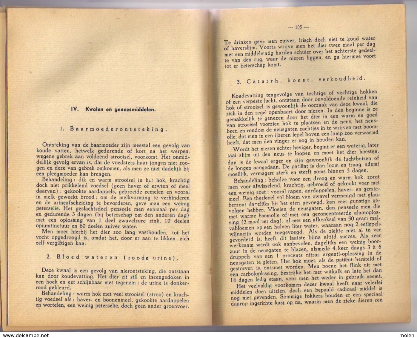 DE KONIJNENTEELT Verzorging & Verpleging Van Het Konijn 116blz ©ca1930 KONIJNENKWEEK Veeteelt Vee Boer ANTIQUARIAAT Z378 - Elevage