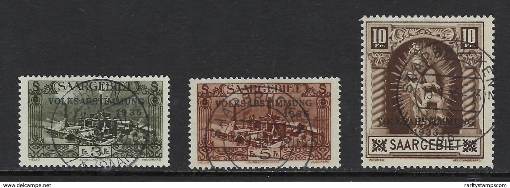 GERMANY SARRE 1935 PLEBISCITE Nº 173/188 + AIR MAIL 5/8 - Nuevos