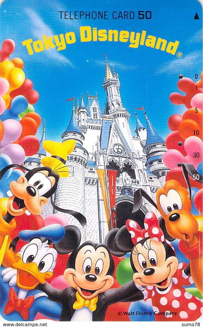 DISNEY - DISNEYLAND - MICKEY -- TELECARTE JAPON - Disney