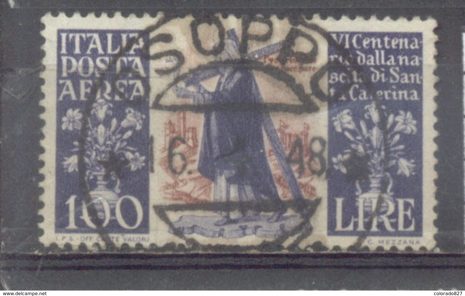 ITALIA - YVERT AEREO 129  (#1934) - 1946-60: Usados