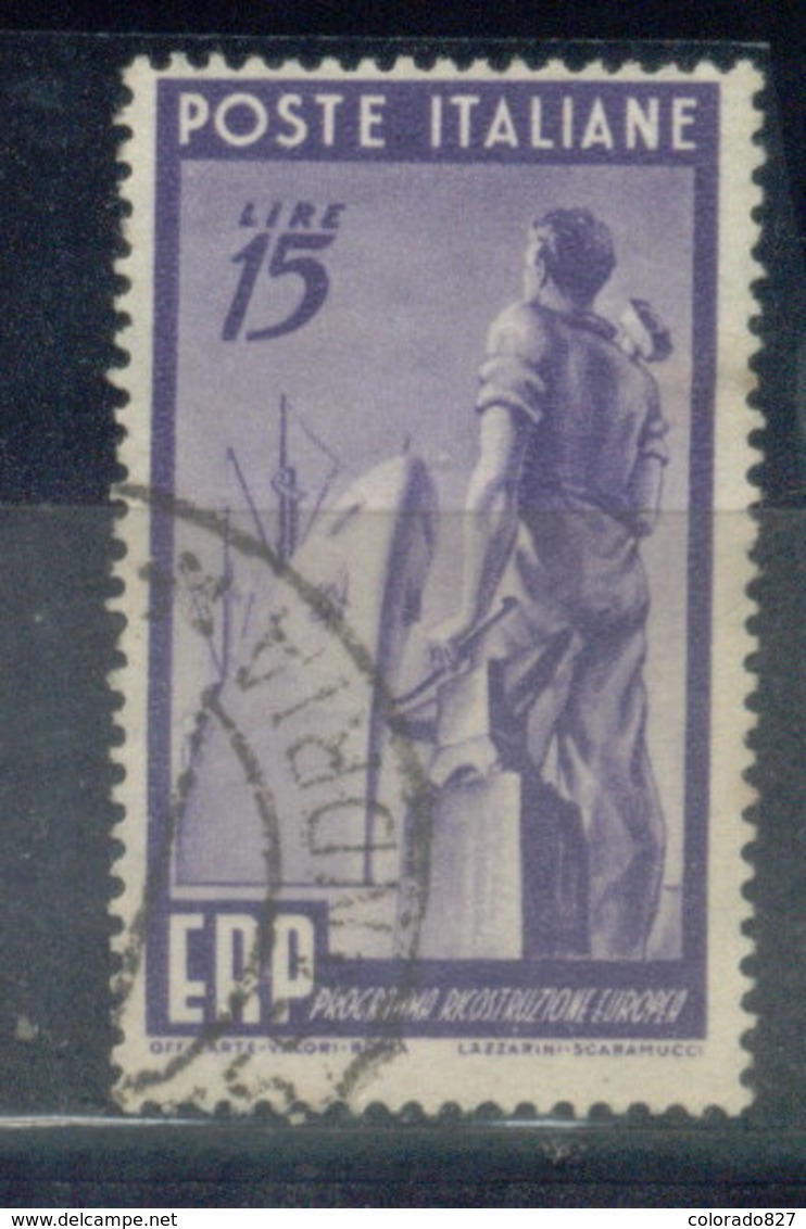 ITALIA - YVERT 540  (#1948) - 1946-60: Usados