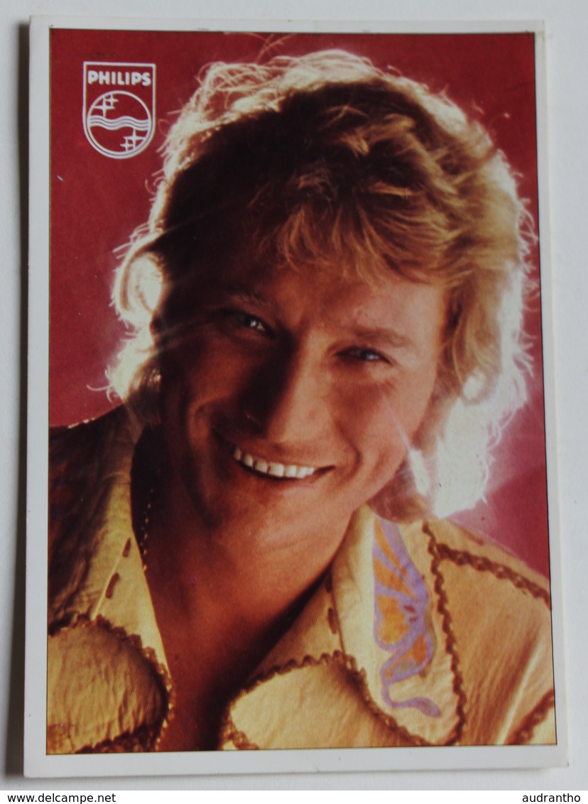 Rare Figurine Panini 1974 Grande Taille Johnny Hallyday Hit Collection N°2 Maxi Poster Surprise - Franse Uitgave