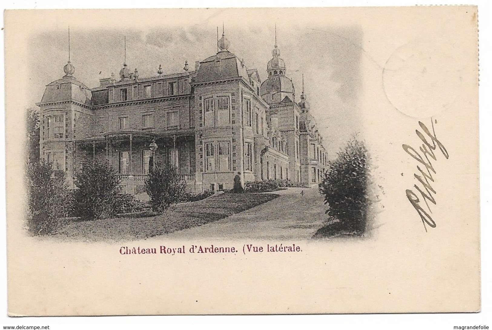 CPA PK  CHATEAU ROYAL D'ARDENNE  VUE LATERALE - Autres & Non Classés