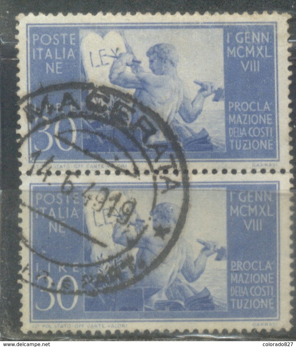 ITALIA - YVERT 517  (#1953) - 1946-60: Usados