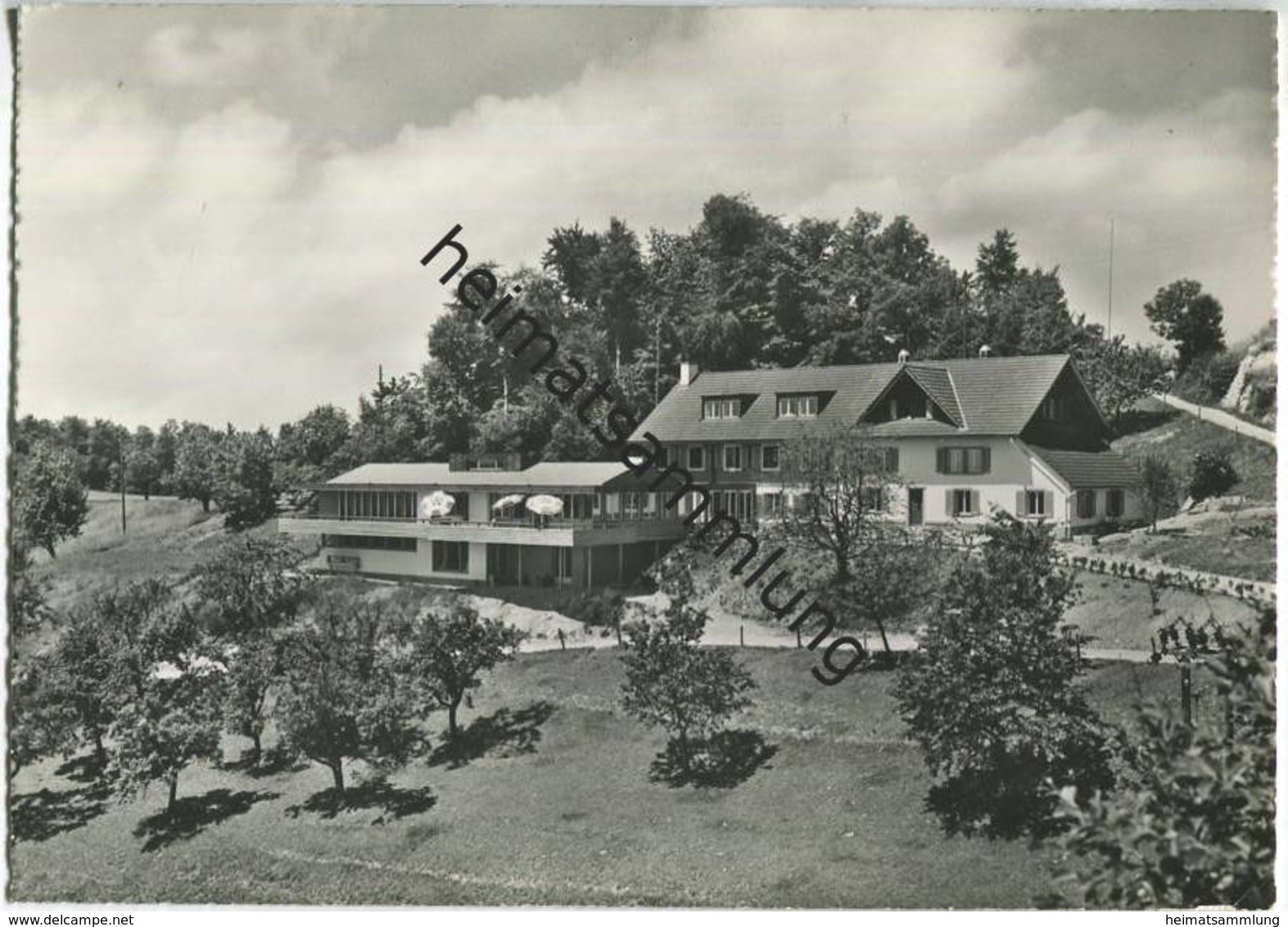 Wisen - Blaukreuz Ferienheim Hupp - Foto-AK Grossformat - Verlag Hugo Kopp Zürich Gel. 1961 - Wisen