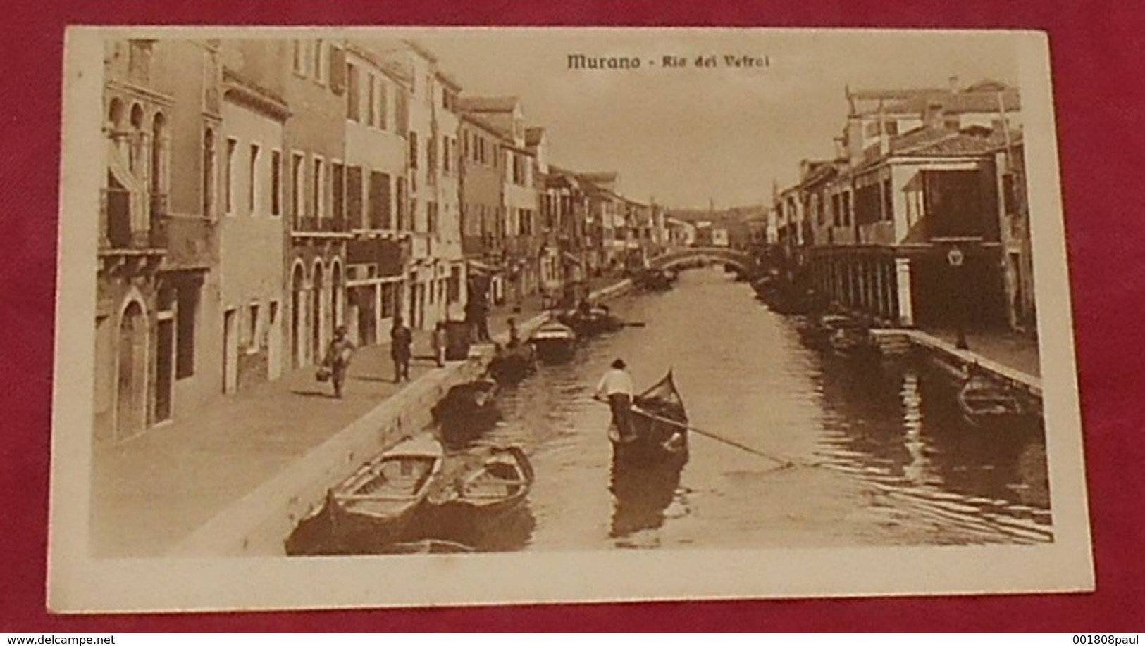 Murano - Rio Dei Vetrai :::::: Animation - Barques - Gondoles  -------------- 501 - Venezia (Venice)