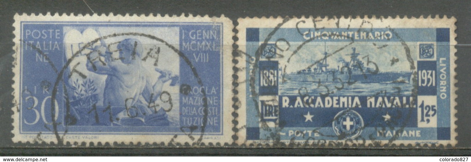 ITALIA - YVERT 282 - 517  (#1964) - 1946-60: Usados