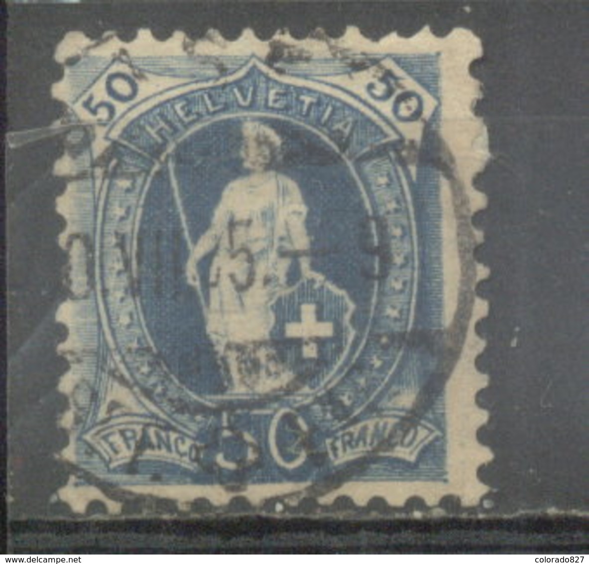 SUIZA - YVERT 76 (#1836) - Usados