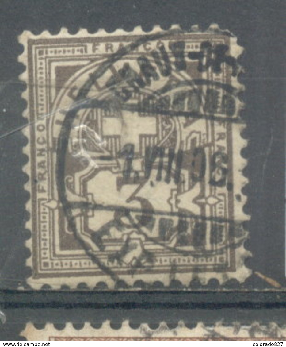 SUIZA - YVERT 64 (#1840) - Usados