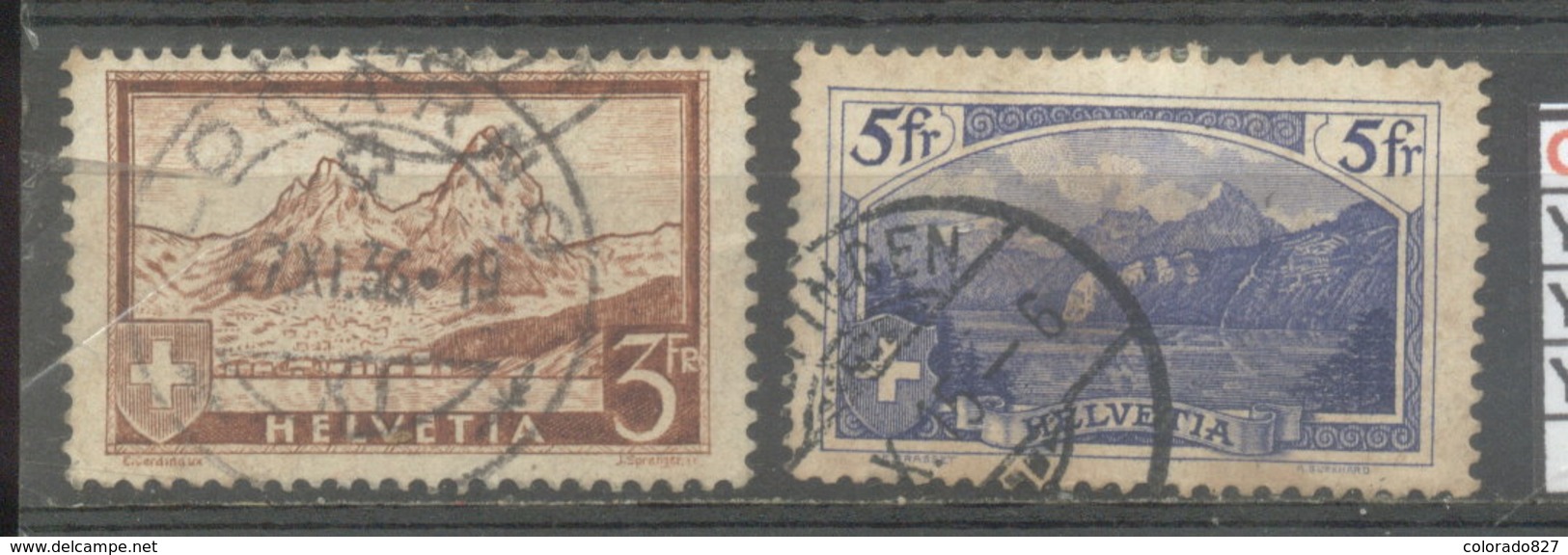 SUIZA - YVERT 244  -  243 (#1844) - Usados