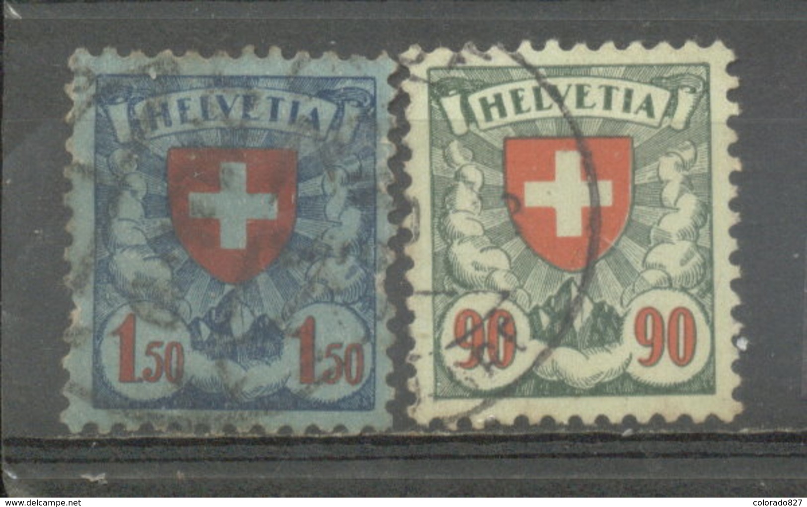 SUIZA - YVERT 208  -  210 (#1846) - Usados