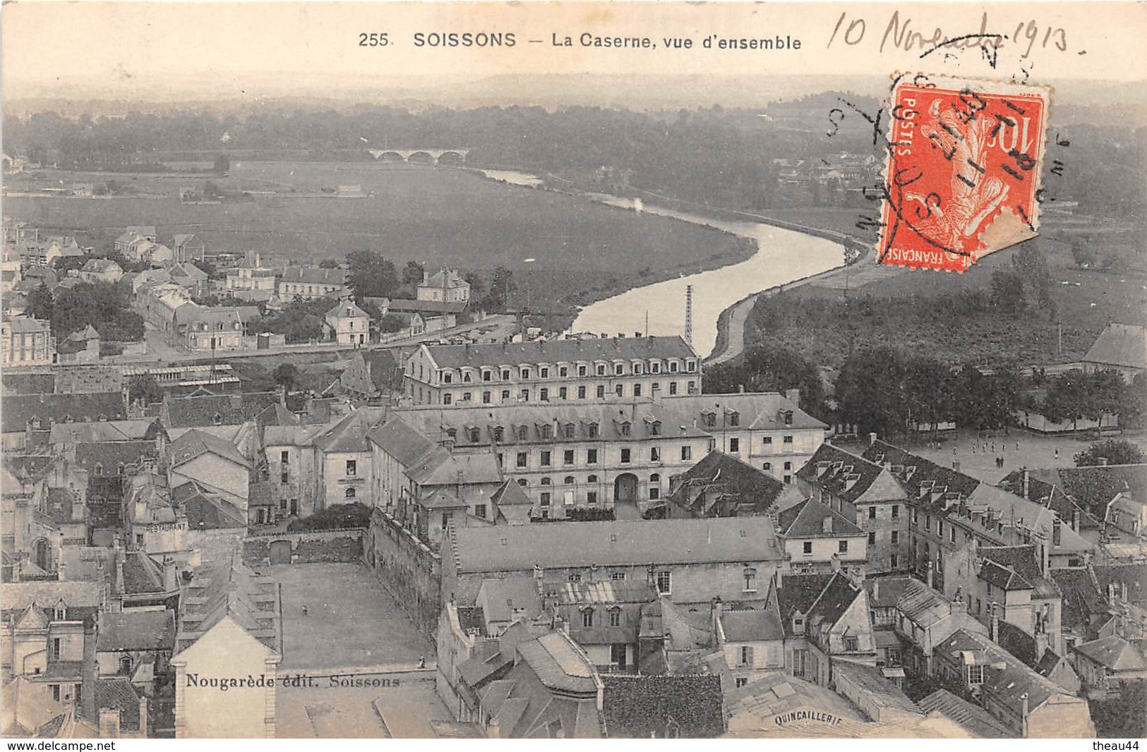 ¤¤  -   SOISSONS   -  La Caserne, Vue D'ensemble  -  ¤¤ - Soissons