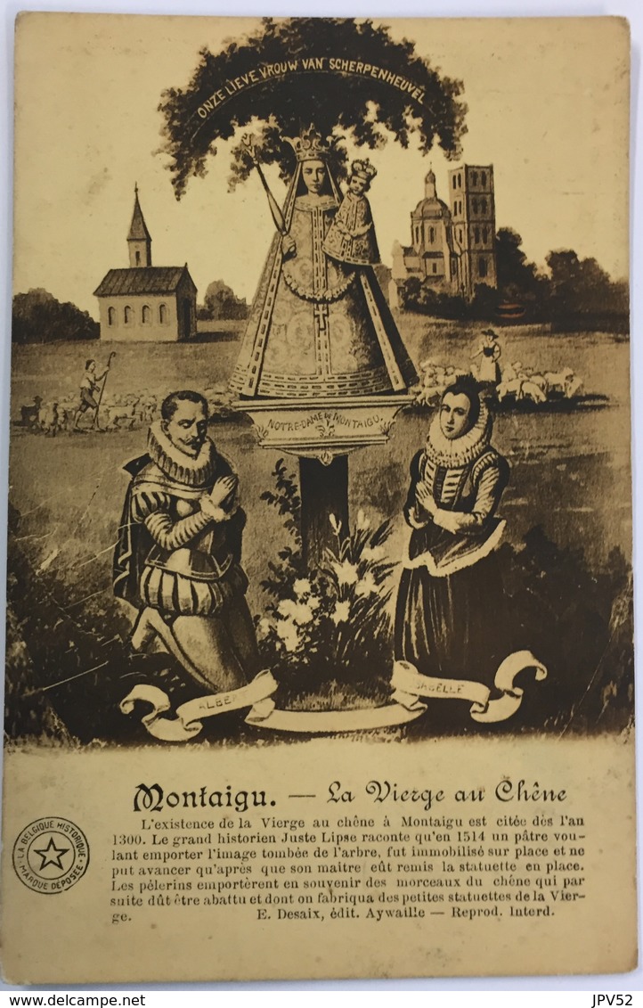 (43) La Vierge Au Chêne -  Montaigu - O.L.Vrouw Van Scherpenheuvel - Albert & Isabelle - Herders Met Schapen. - Saints