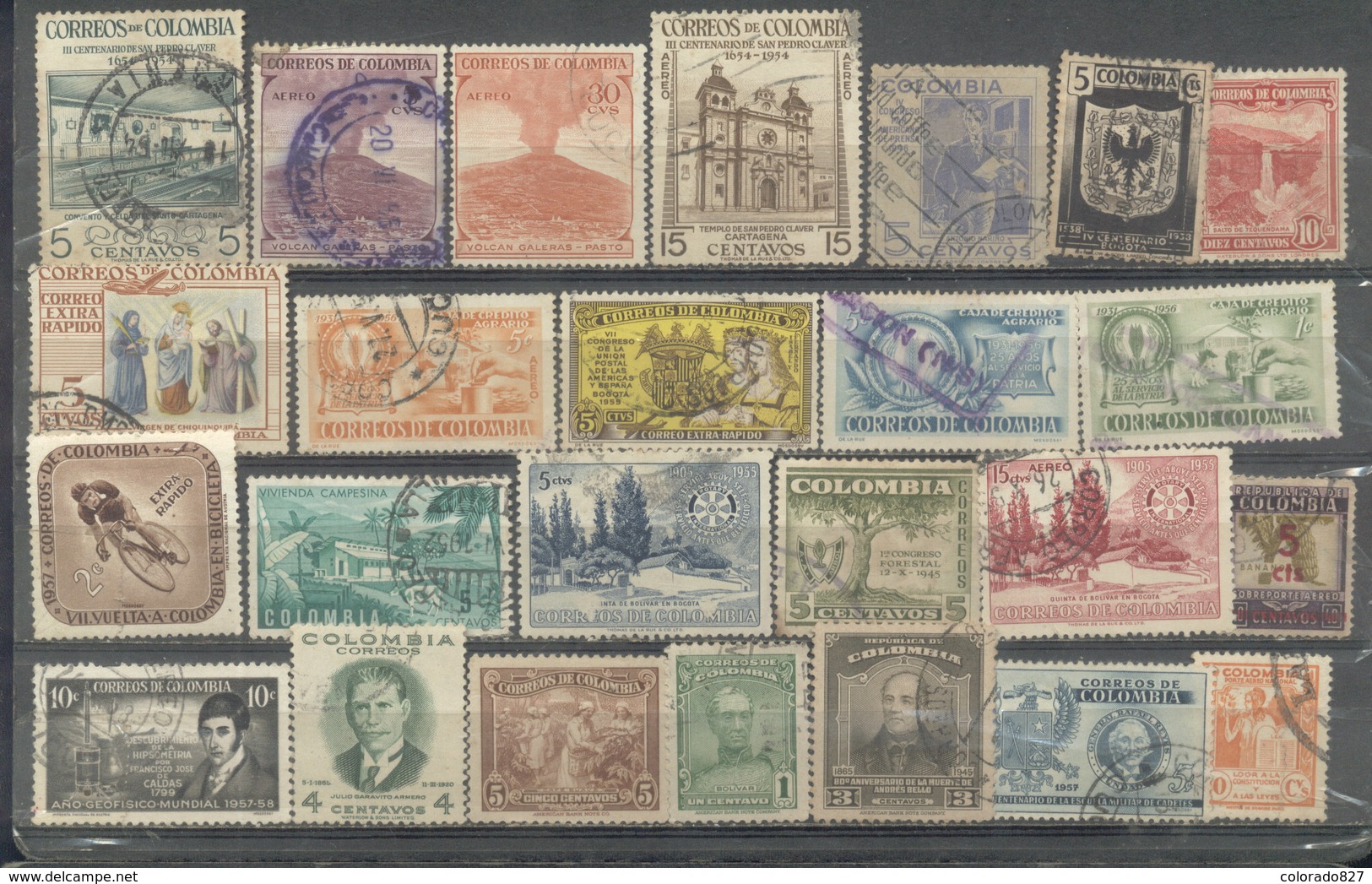 COLOMBIA  - 26 ESTAMPILLAS  (#1912) - Colombia