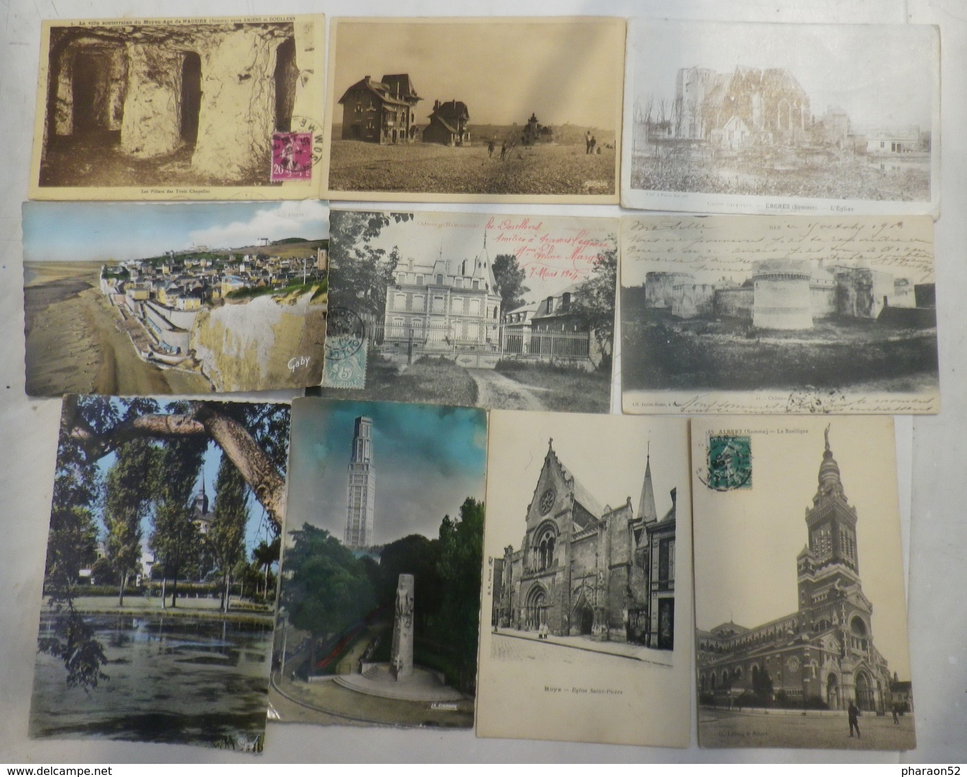 Lot De 10 Cp (80 Somme) - 5 - 99 Postcards